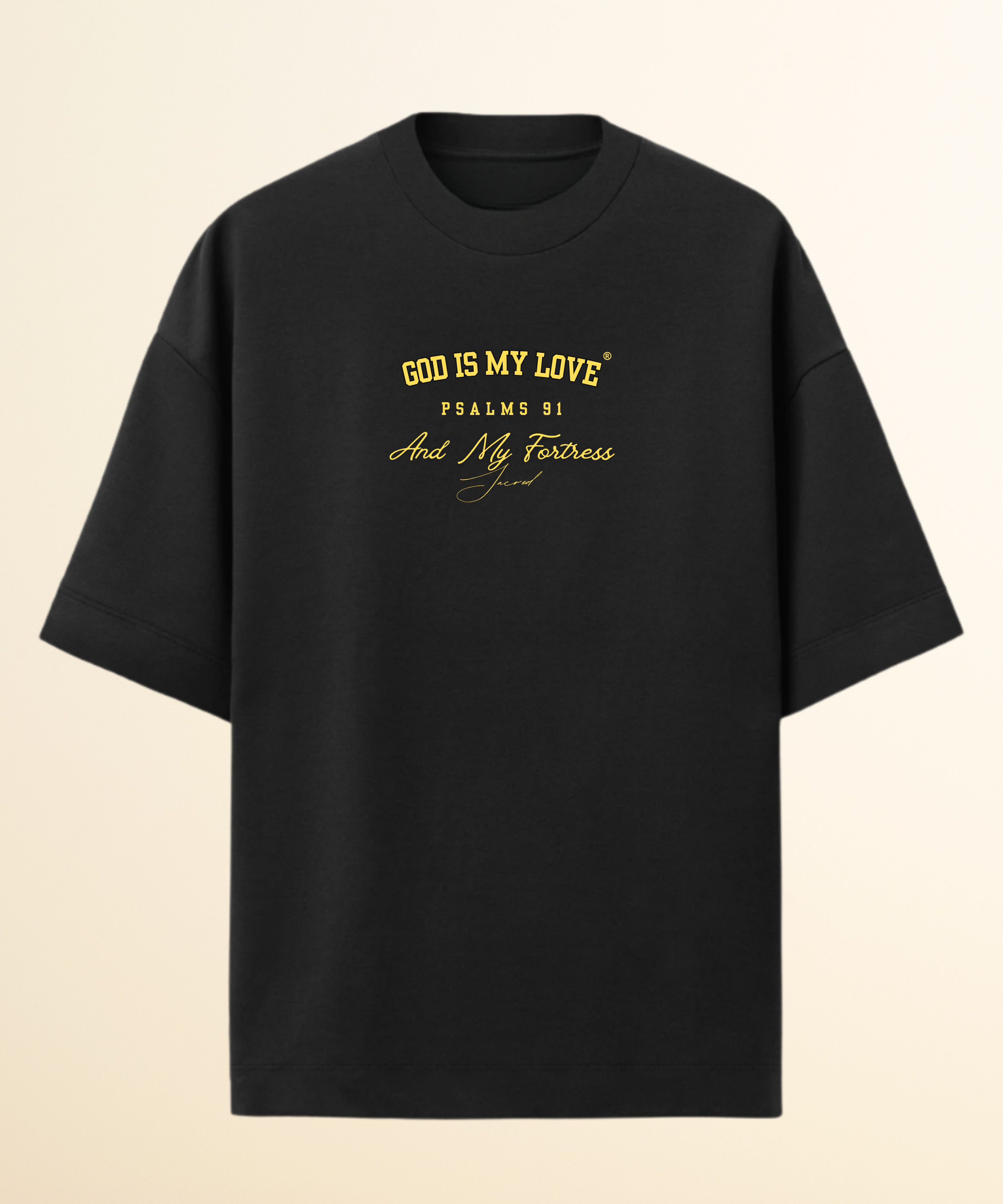 Camiseta Oversized psalms 91
