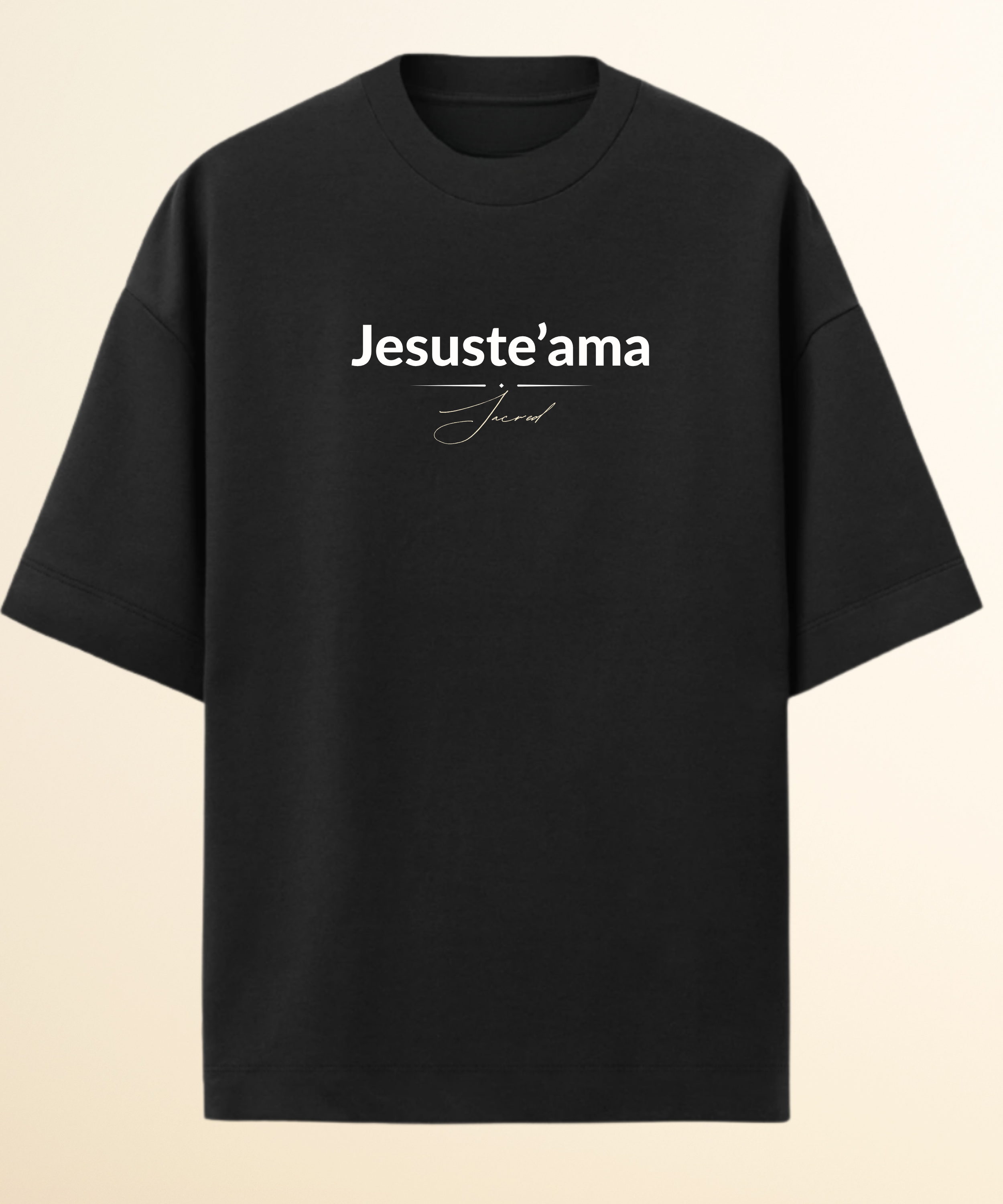 Camiseta Oversized Jesust'ama