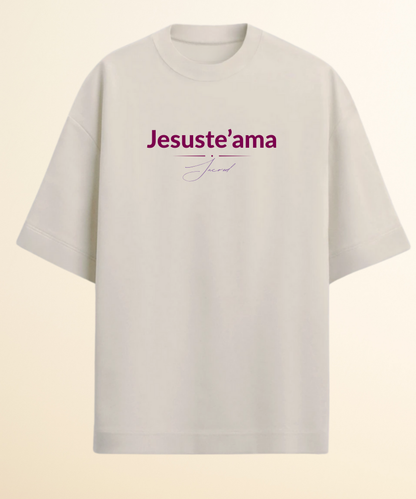 Camiseta Oversized Jesust'ama