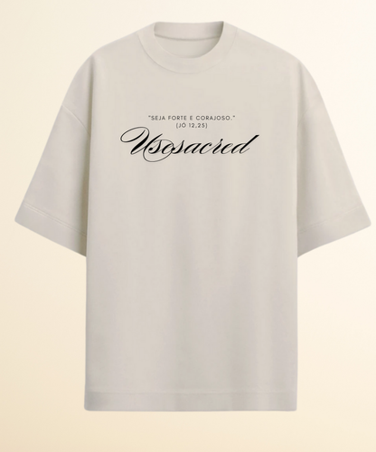 Camiseta Oversized Seja Forte Premiun
