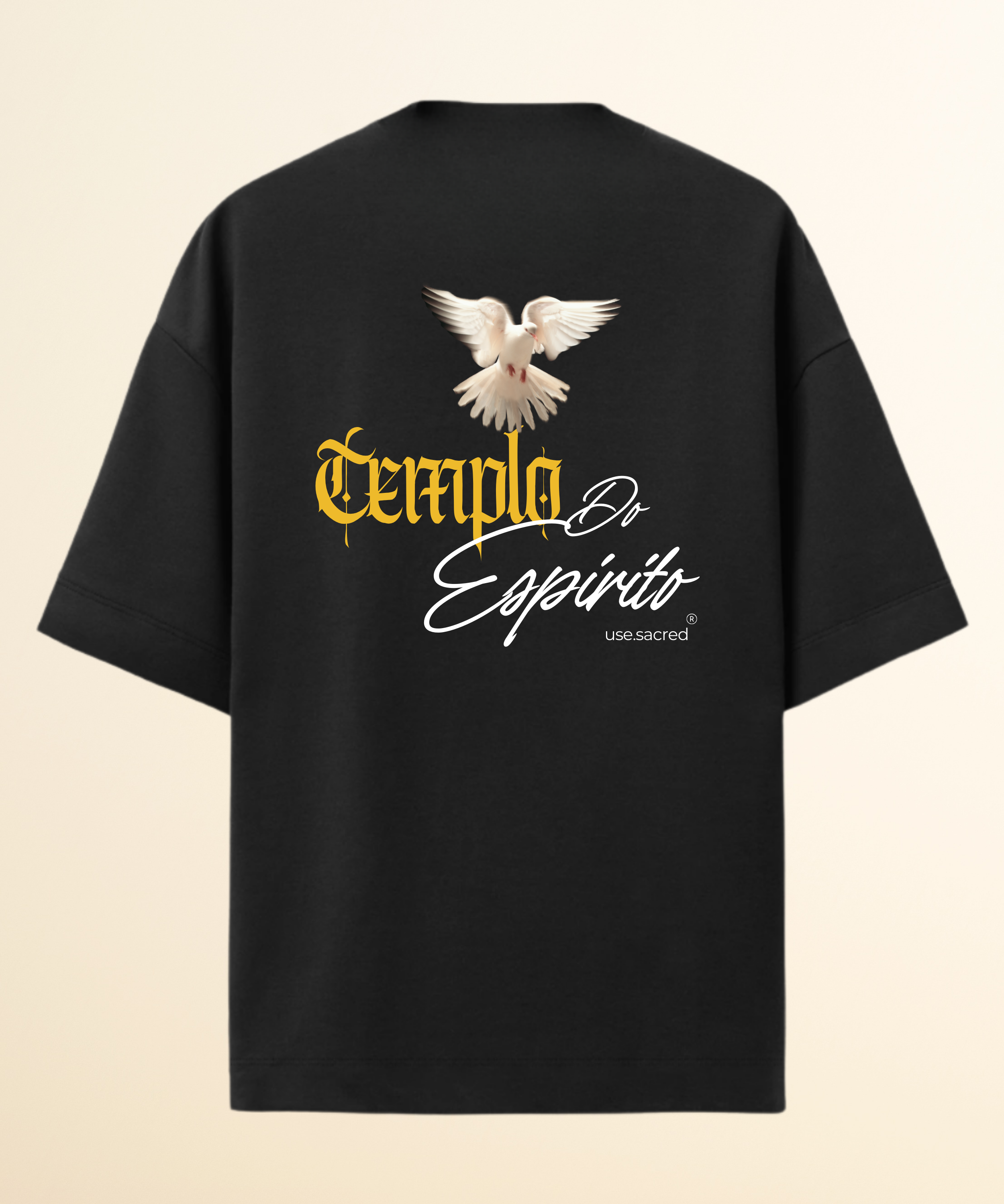 Camiseta Oversized  Templo do Espirito