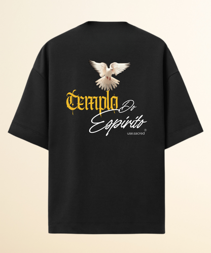 Camiseta Oversized  Templo do Espirito