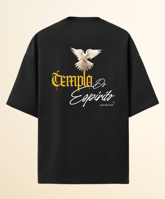 Camiseta Oversized  Templo do Espirito