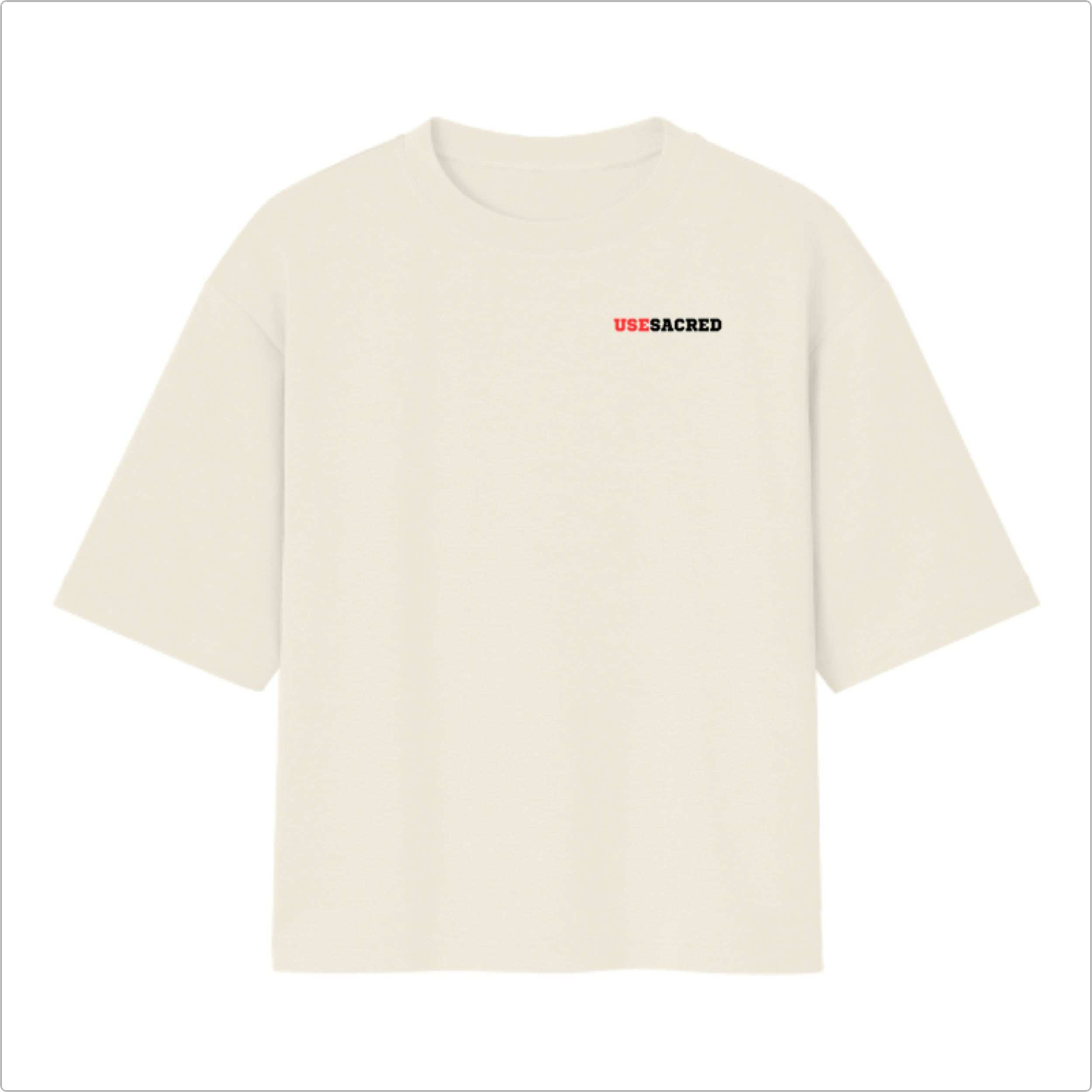 Camiseta Oversized Deus tem um plano