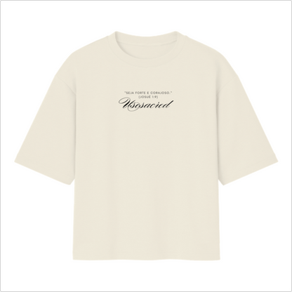 Camiseta Oversized Seja Forte Premiun
