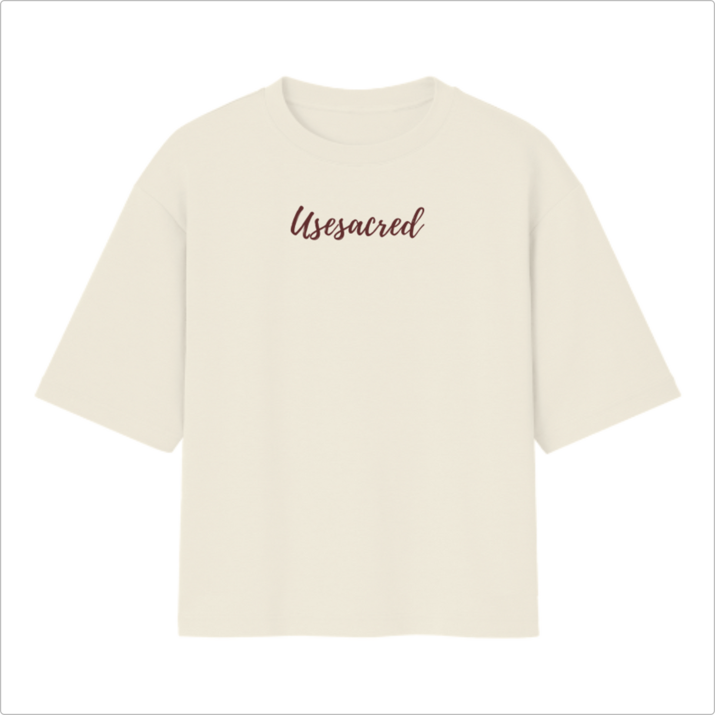 Camiseta Oversized Its About Grace