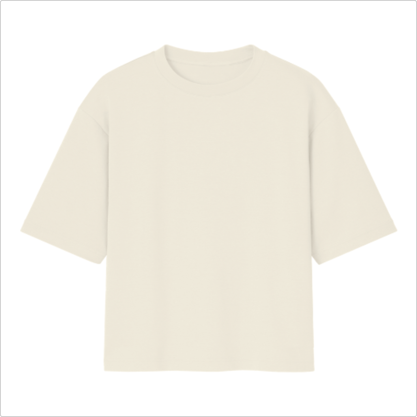 Camiseta Oversized Lisa Preta e Off White